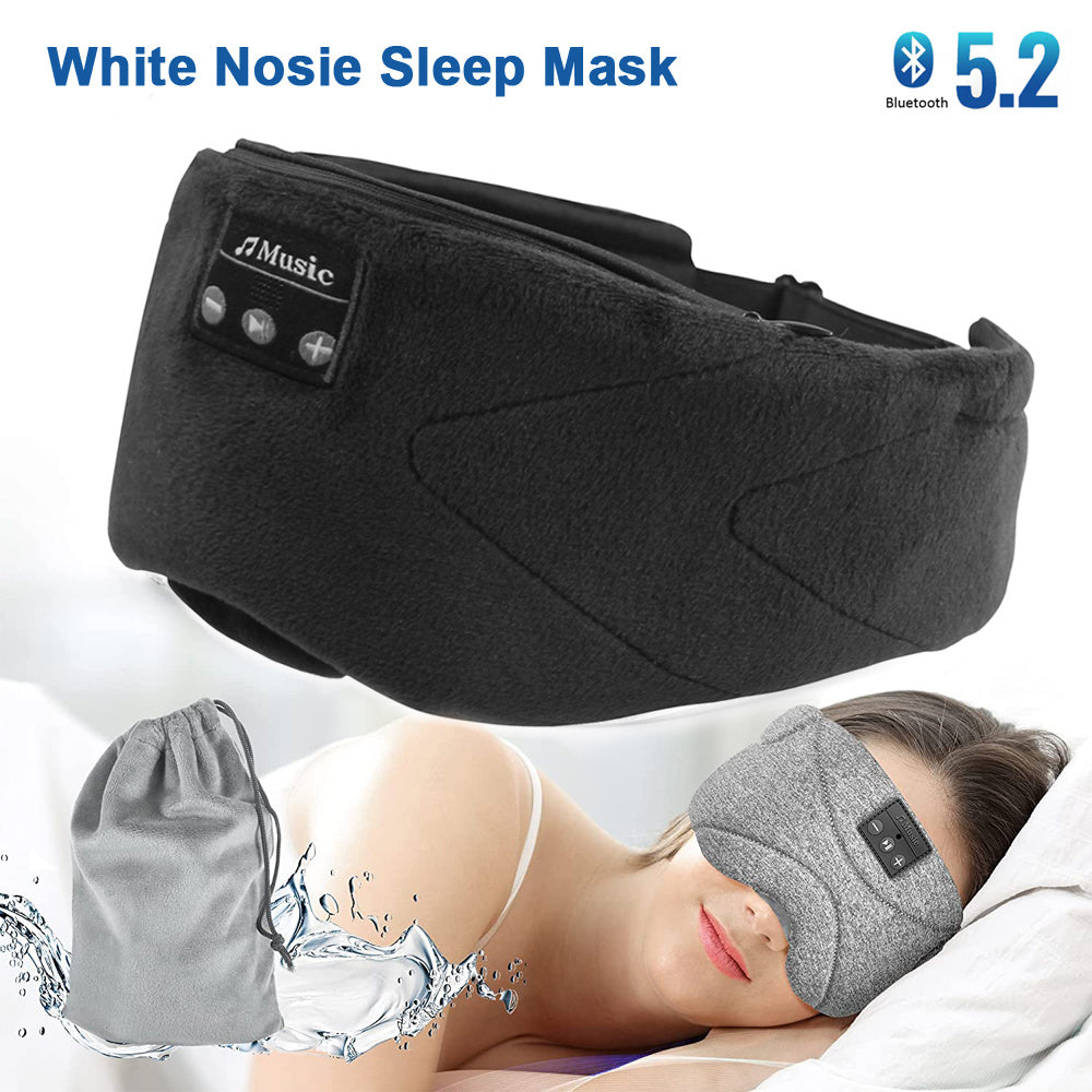 White Noise Bluetooth Sleep Eye Mask